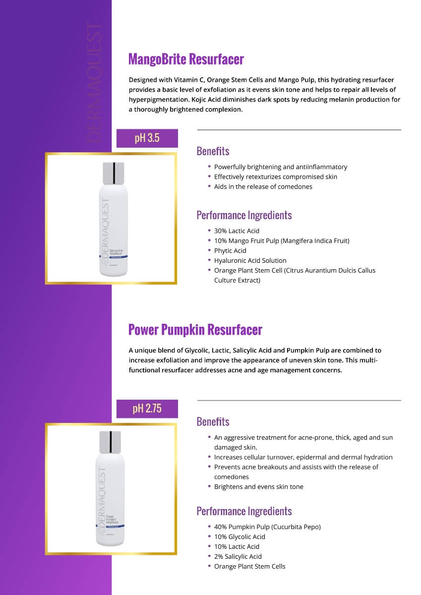 DERMAQUEST Products