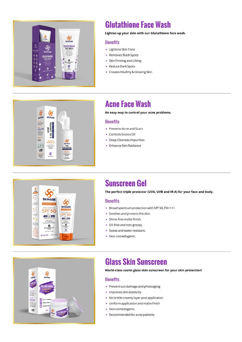 SKINAGE Products